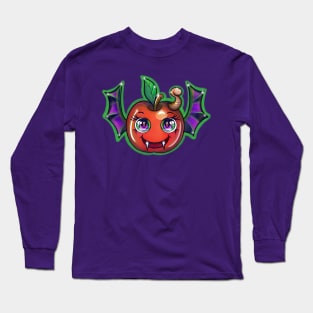 Kawaii Fruit Bat (Green) Long Sleeve T-Shirt